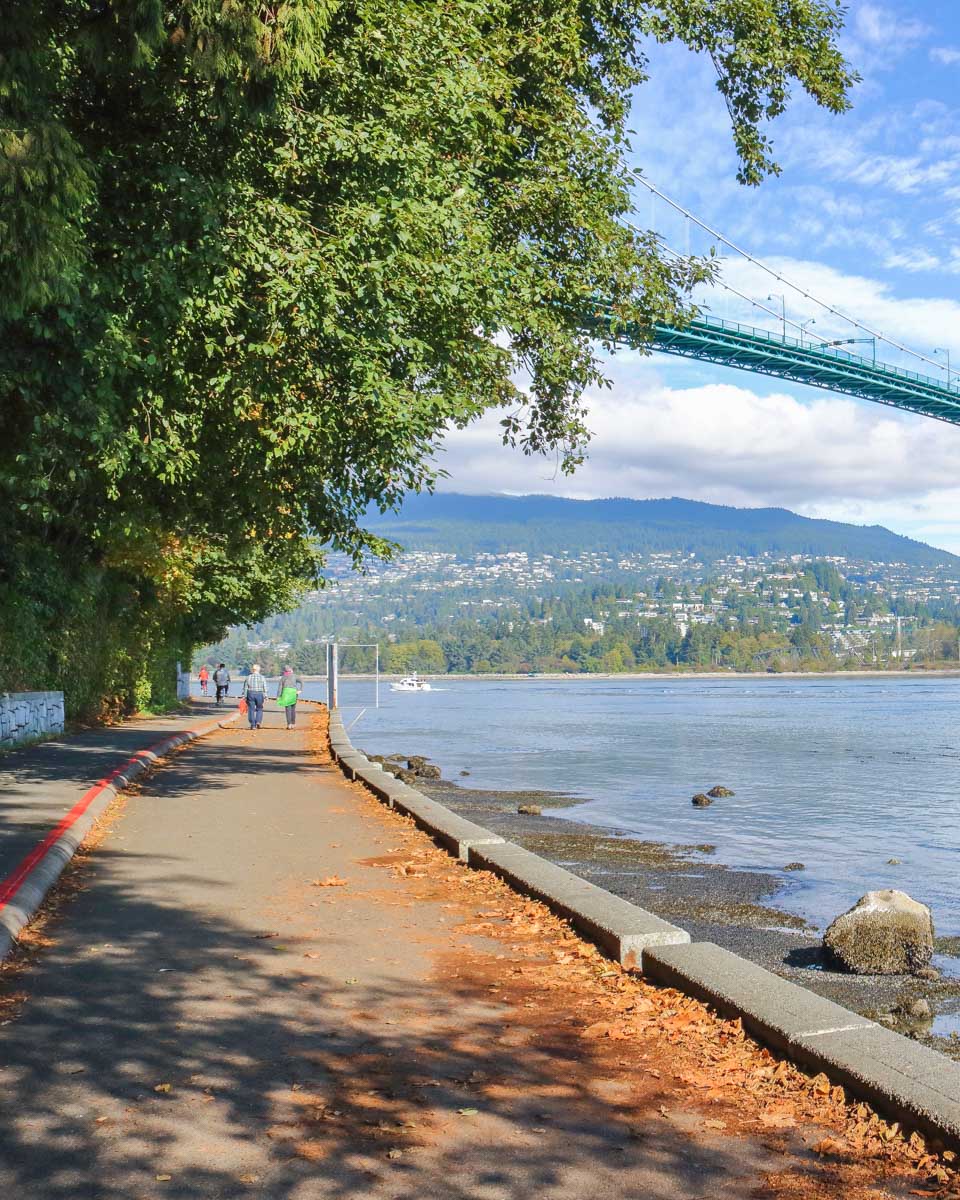Bike Path in Stanley Park