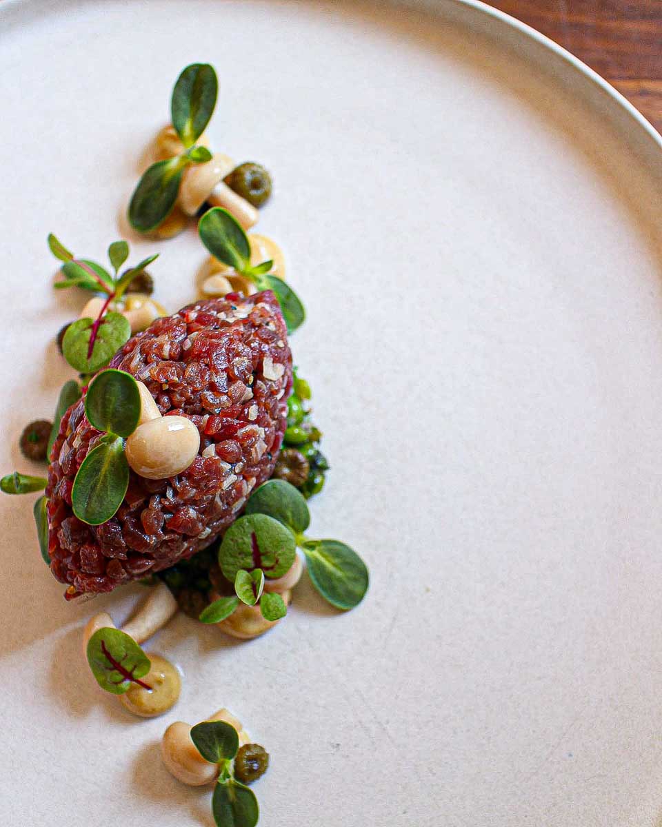 Lamb dinner at Ankor restaurant Canmore Alberta Canada