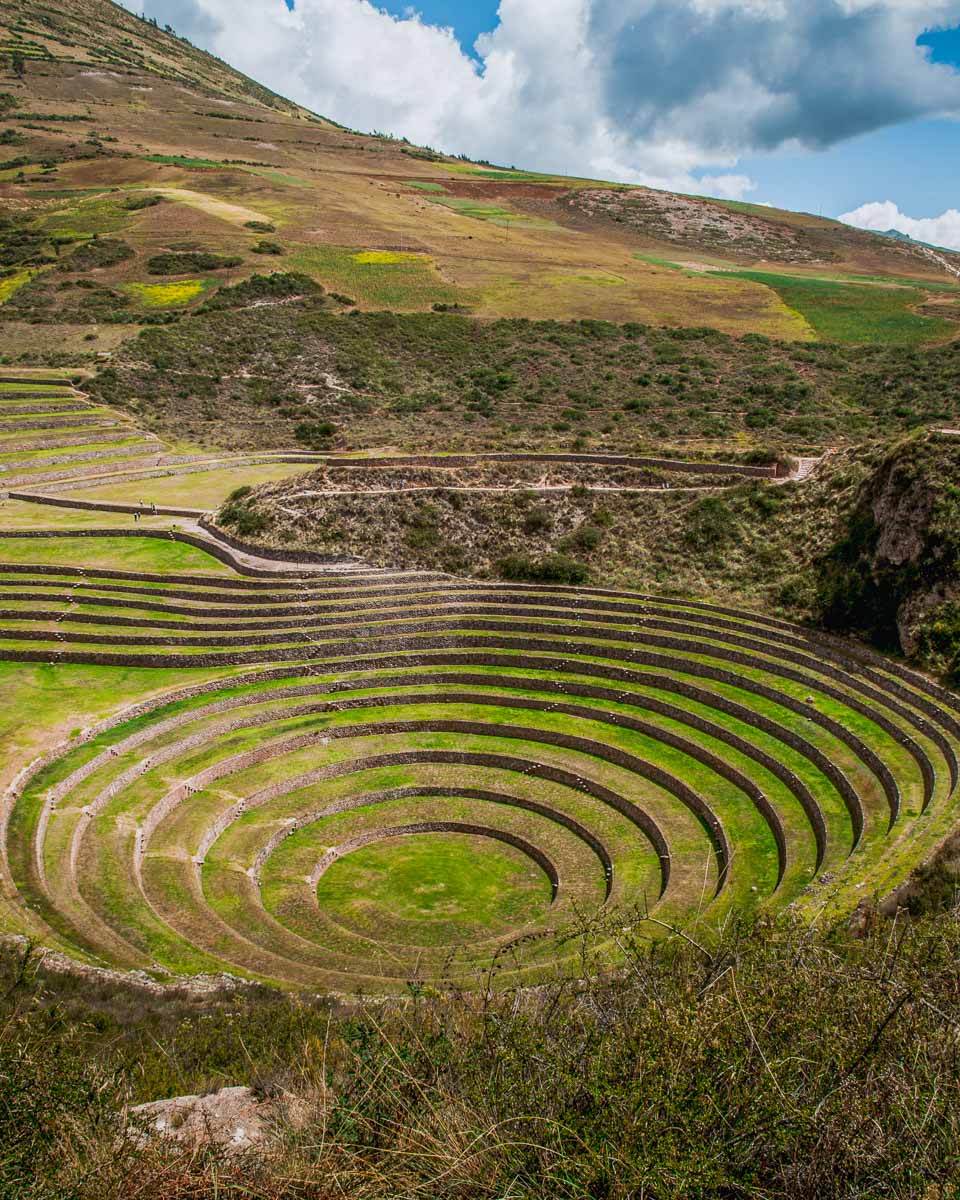 Moray Ruins in the Sacred Valley of Peru