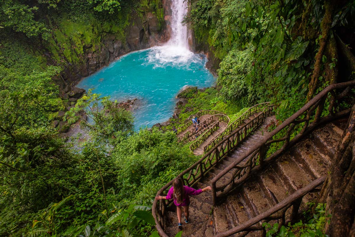 Rio Celeste Waterfall, Costa Rica