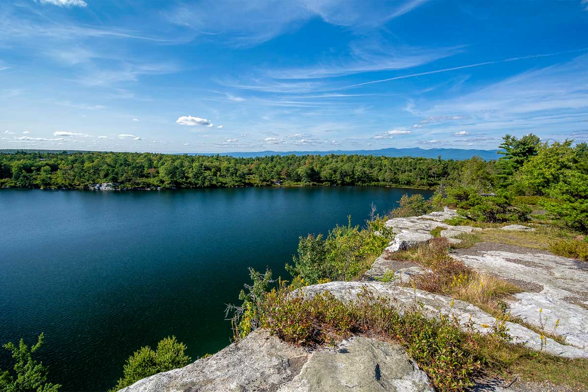 Lake Awosting at Minnewaska State Park Preserve New York