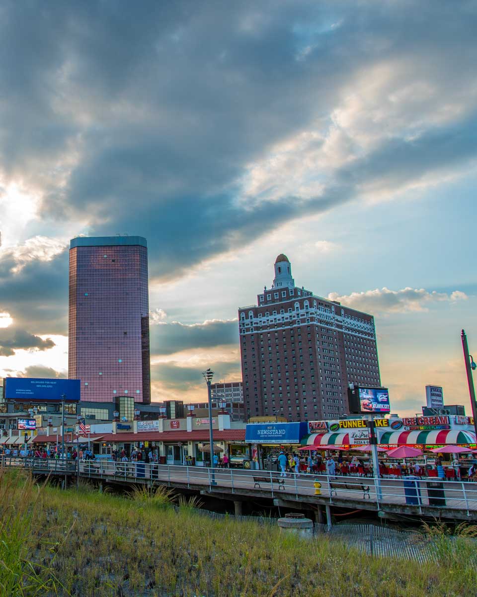 The boardwalk in atlantic city, Atlantic City New Jersey