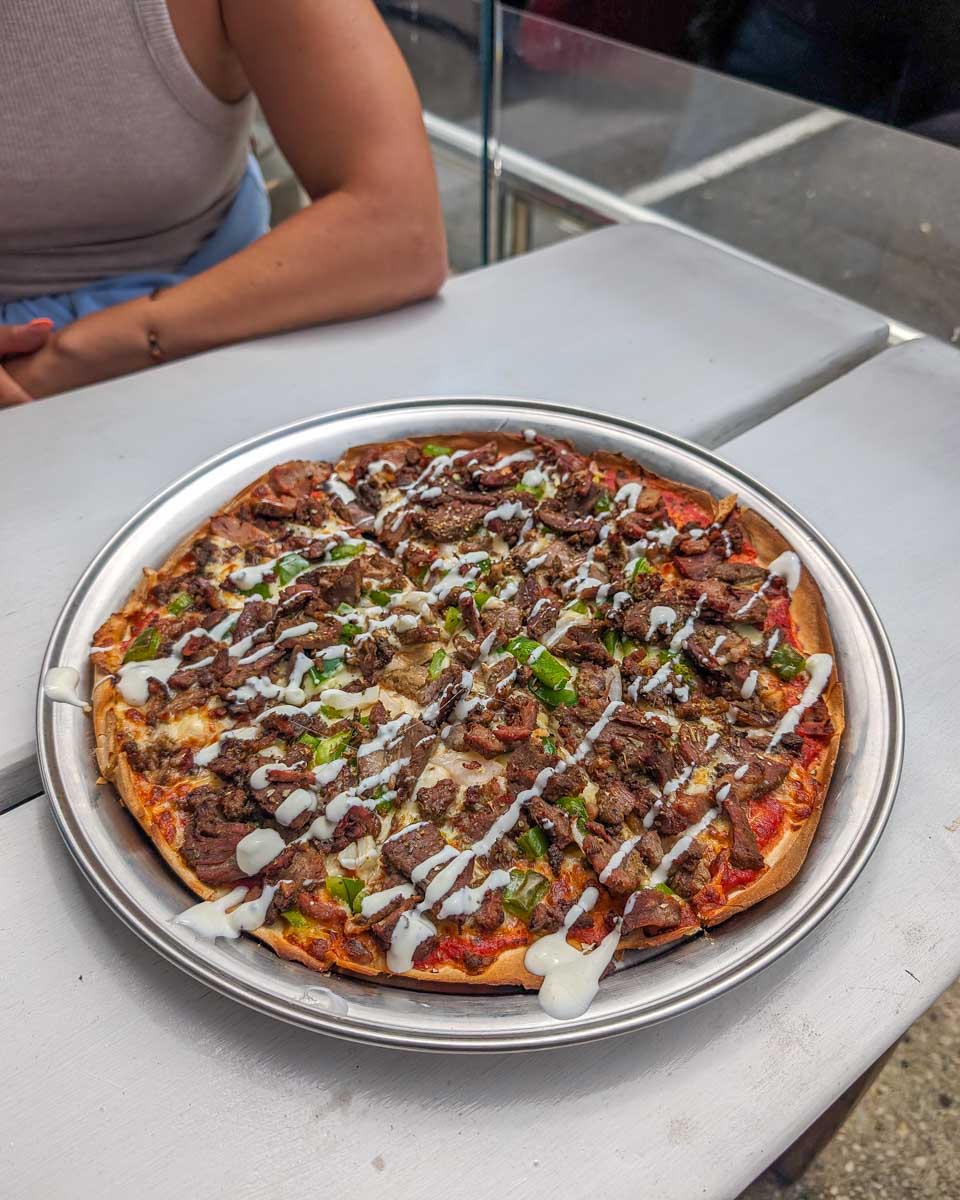 Pizza in Apollo Bay on the Great Ocean Road