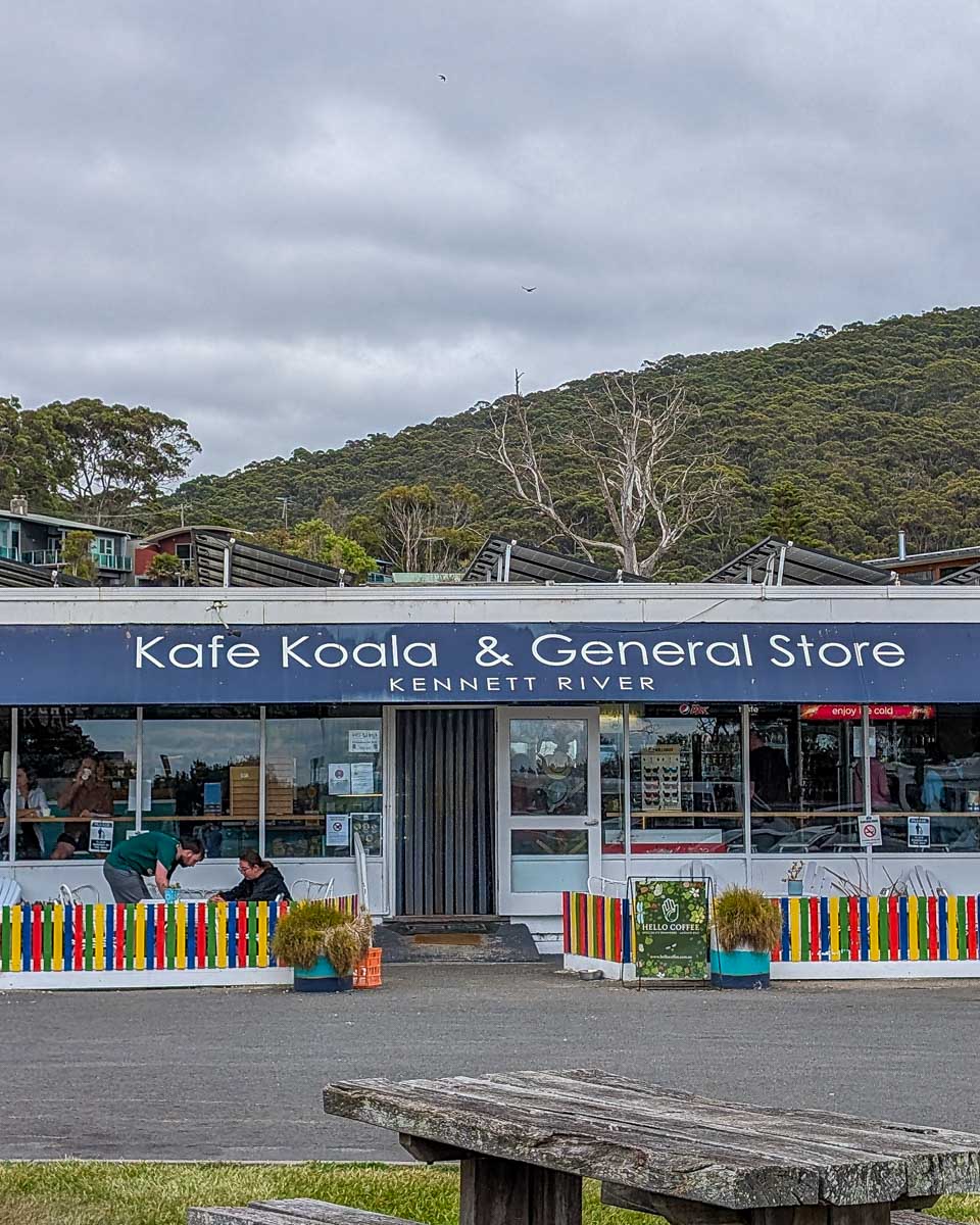 The Kafe Koala at Kennett River on the Great Ocean Road