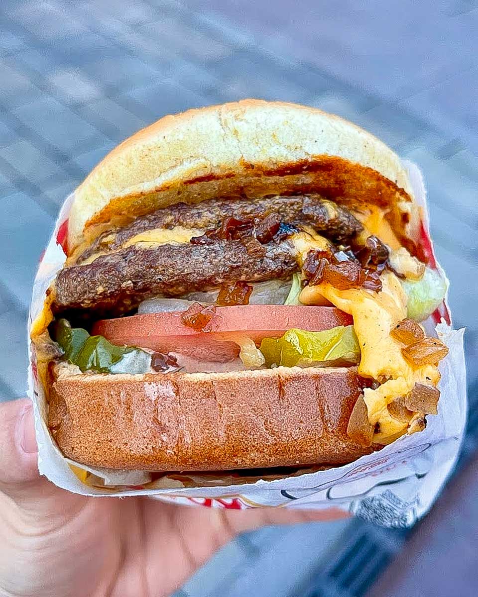 In and Out Burger in Las Vegas