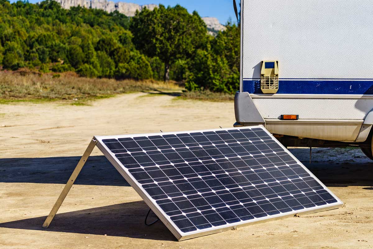 Solar panel motorhome Australia