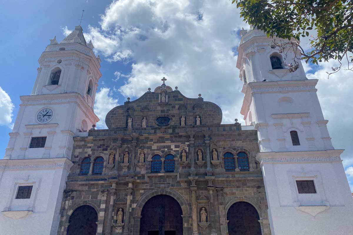 A church in Old City Panama