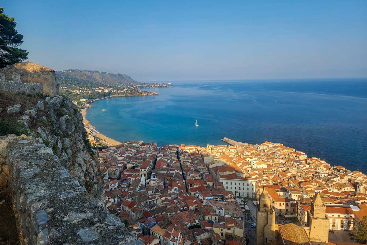La Rocca di Cefalu Italy viewpoint