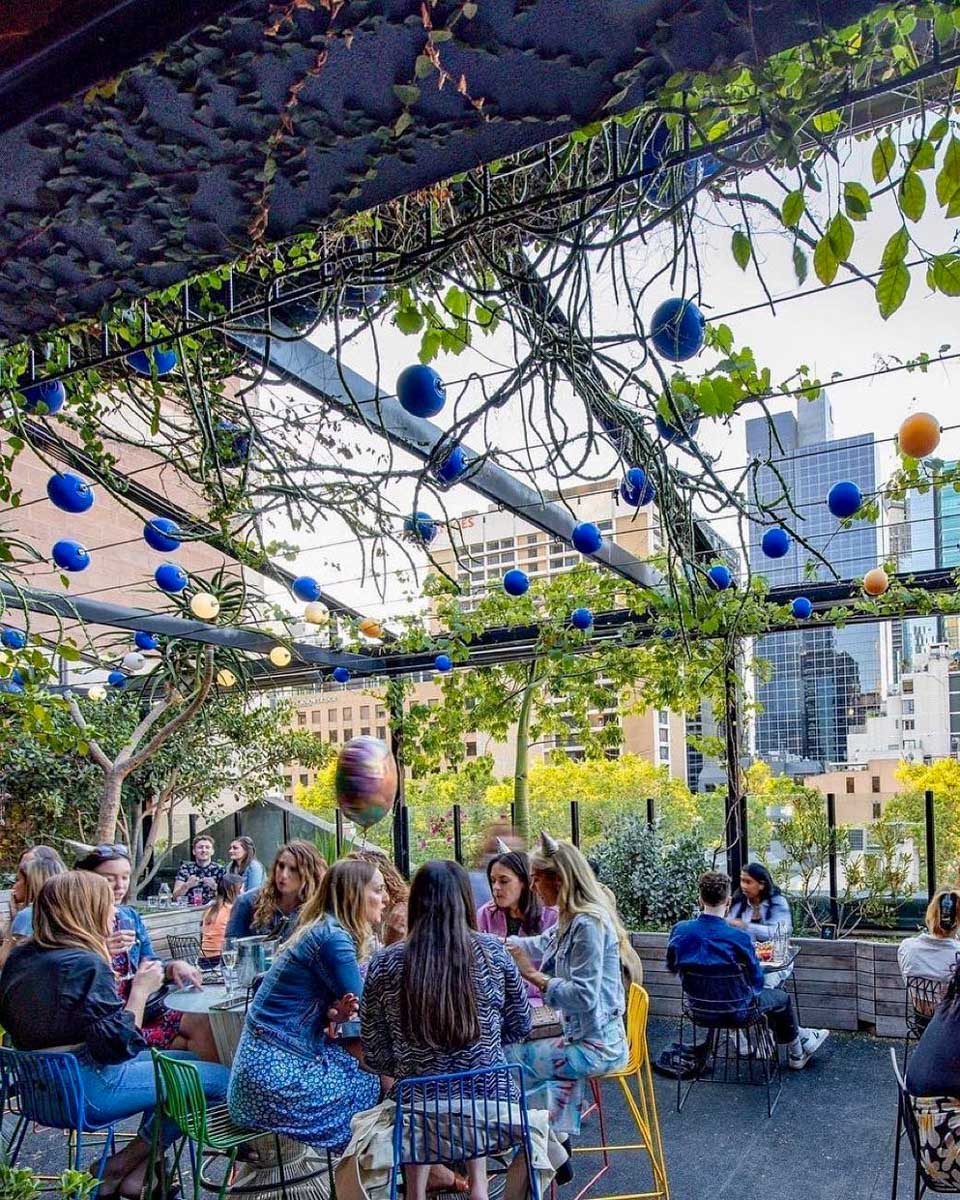 Loop Roof Cocktail Bar & Garden - Melbourne Australia