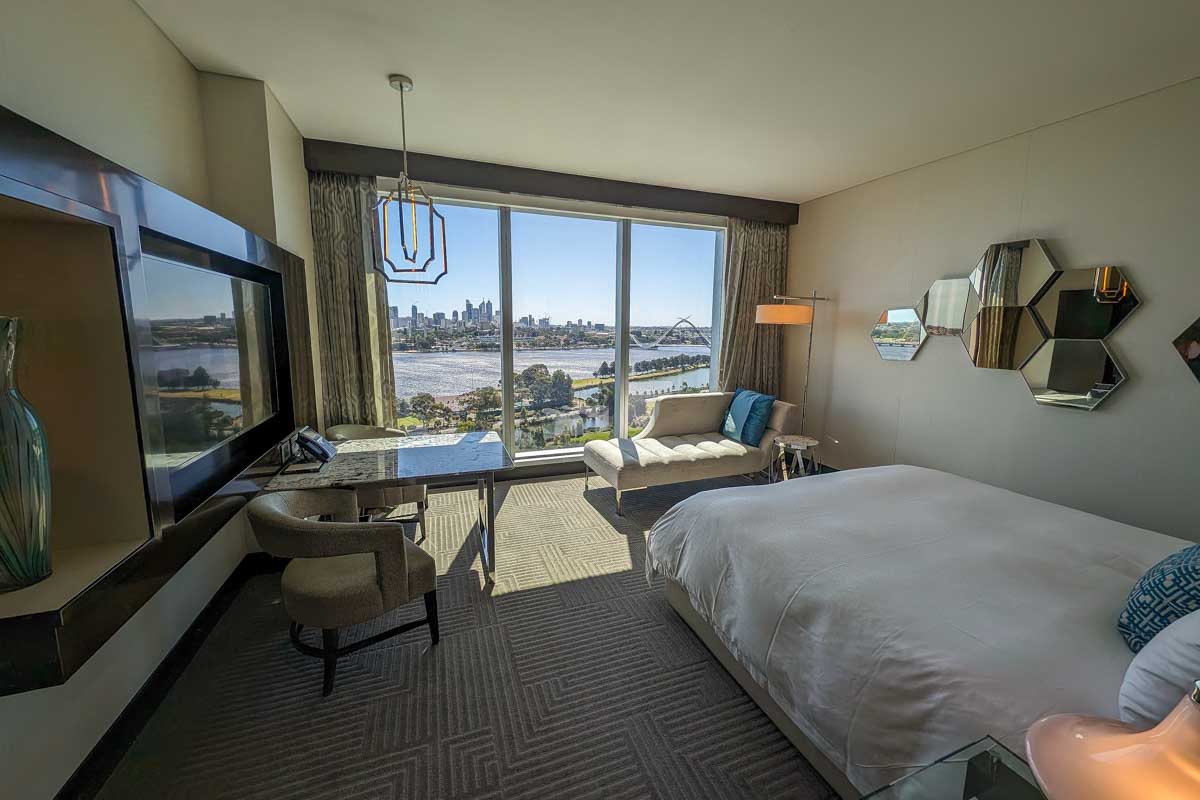 The room at Crown Towers Perth Australia