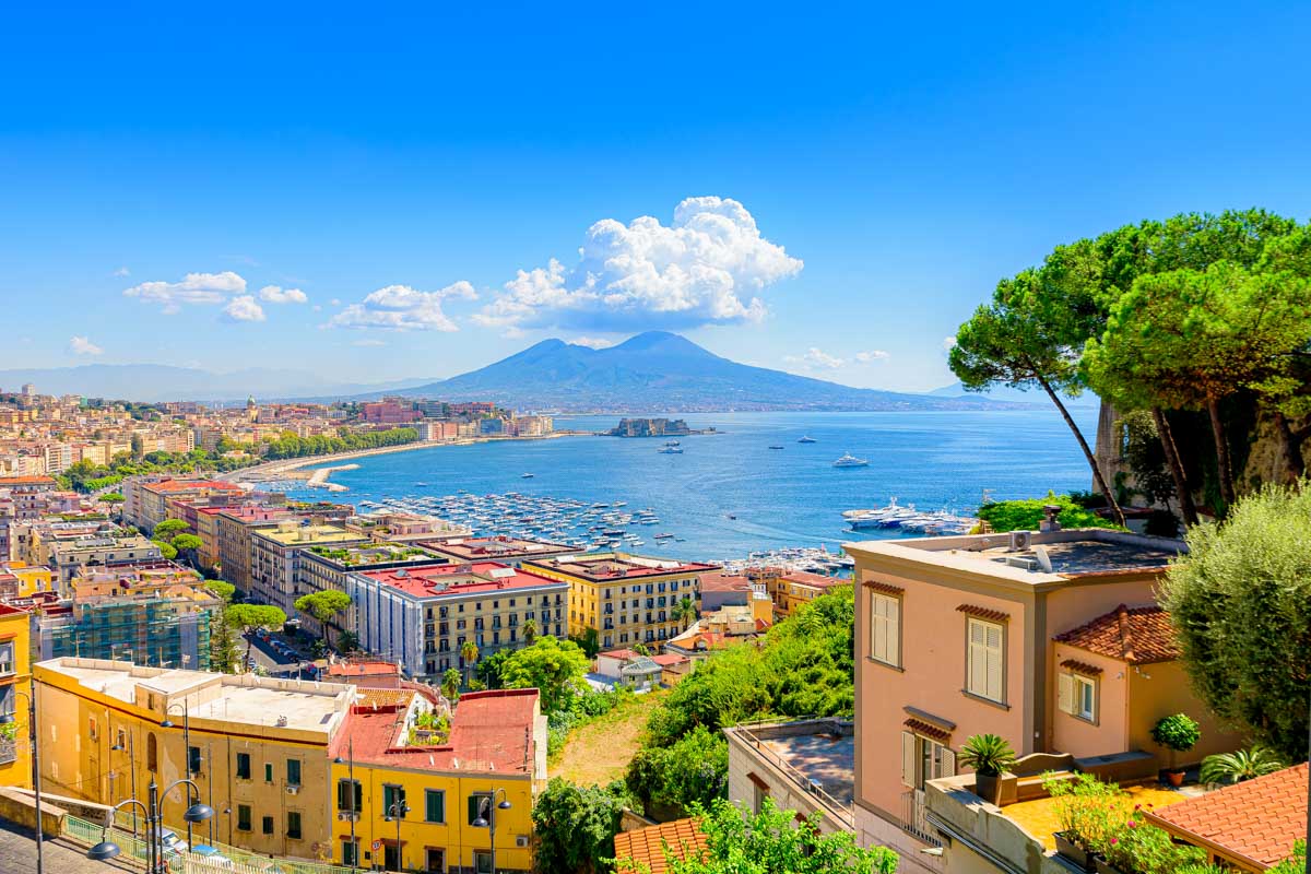 A view of Naples Italy