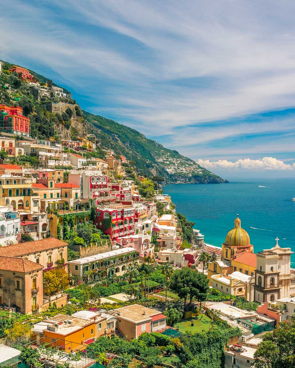 Amalfi Coast in Italy near Rome