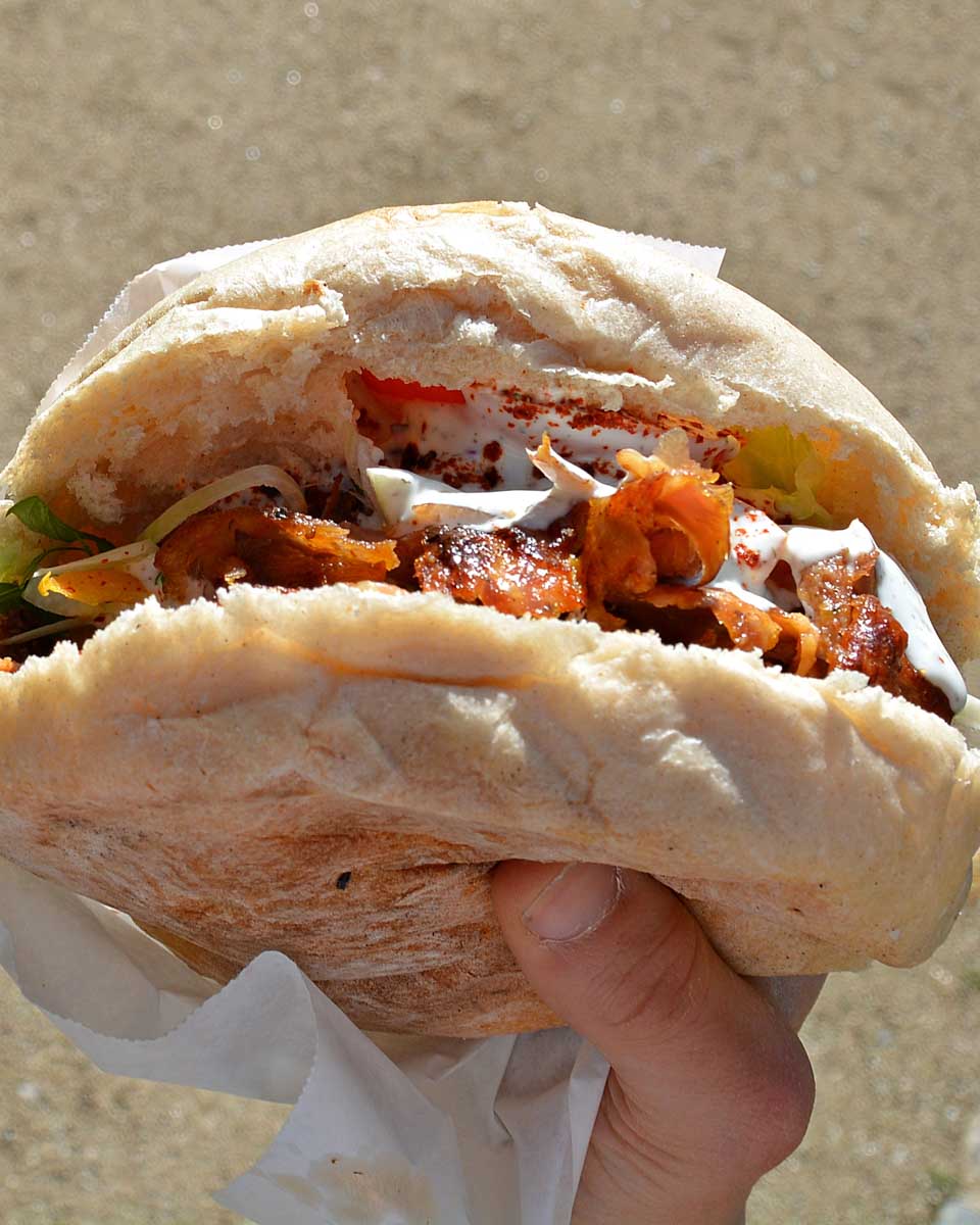 Berlin kebab on a food tour in Berlin Germany