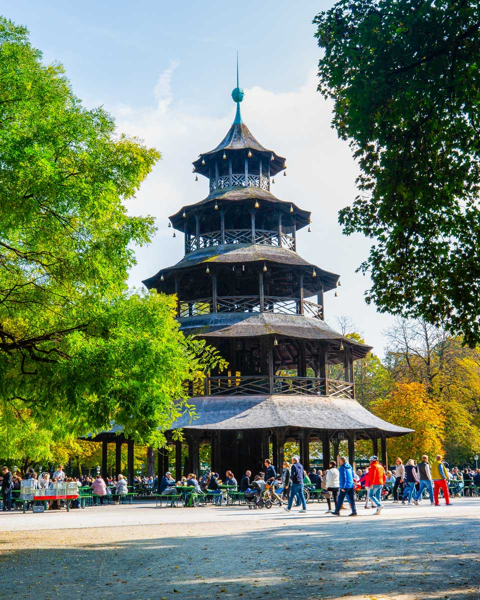 Chinese Tower Munich Germany