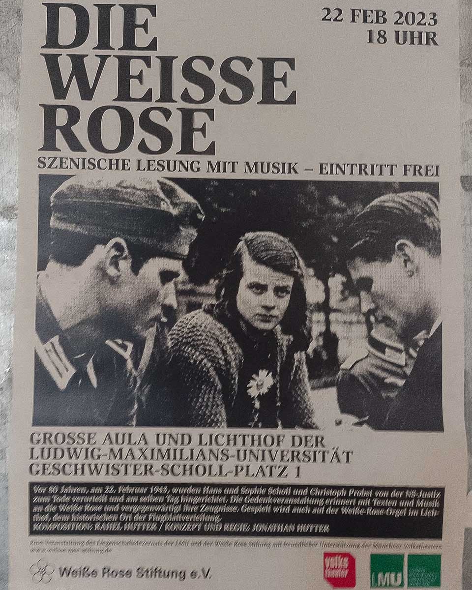 Dark History Tours & Experiences an old newspaper clipping in Munich Germany