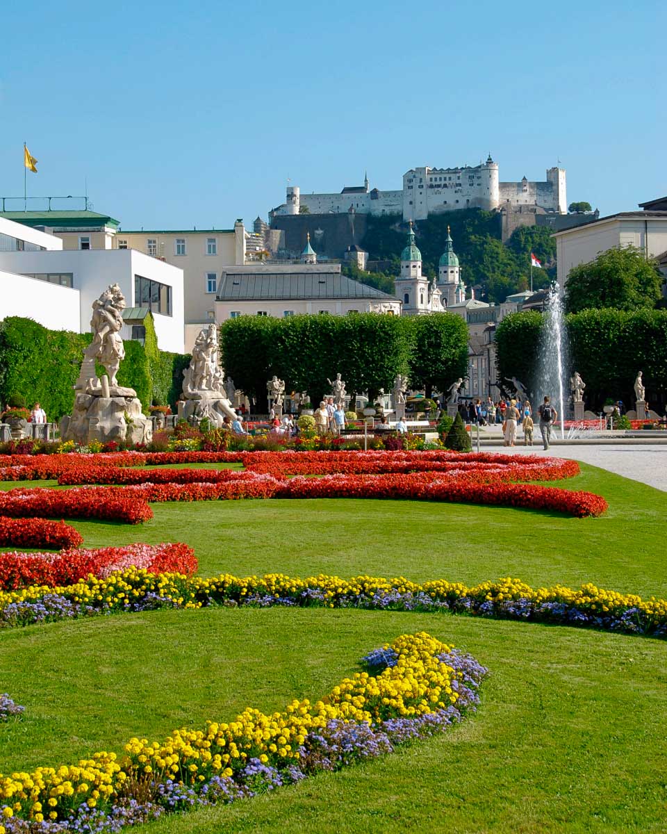Flowers in Salzburg Austria