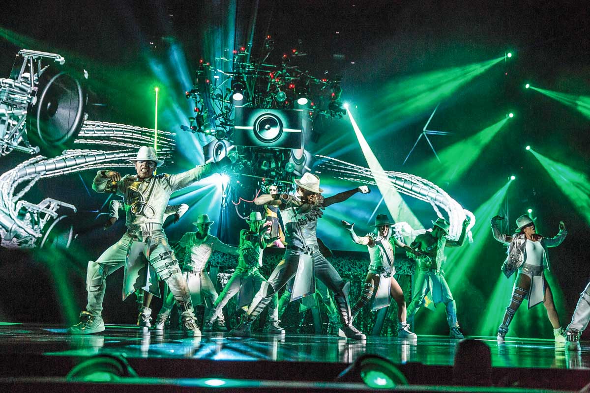 Michael Jackson ONE by Cirque du Soleil at Mandalay Bay Resort and Casino Las Vegas USA MandalayBay Resort and Casino