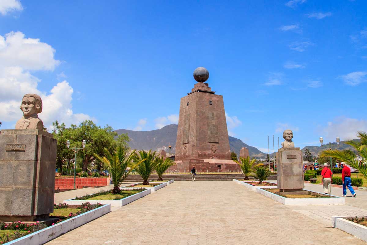 Middle of the World monument in Quito Ecuador
