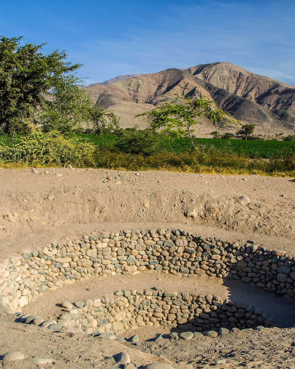 Nazca Aqueducts in Peru