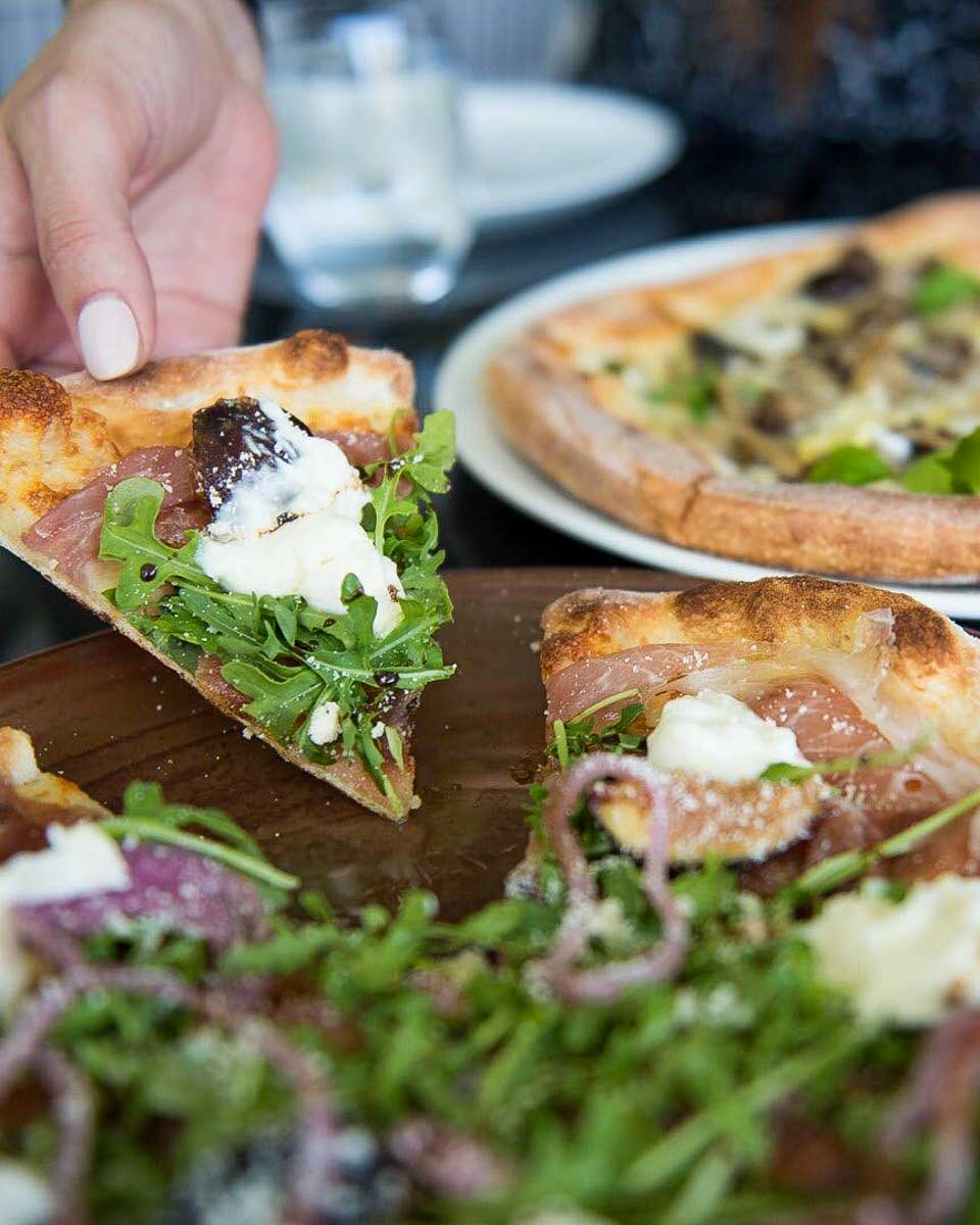 Pizza in Las Vegas USA on a food tour Secret Food Tours