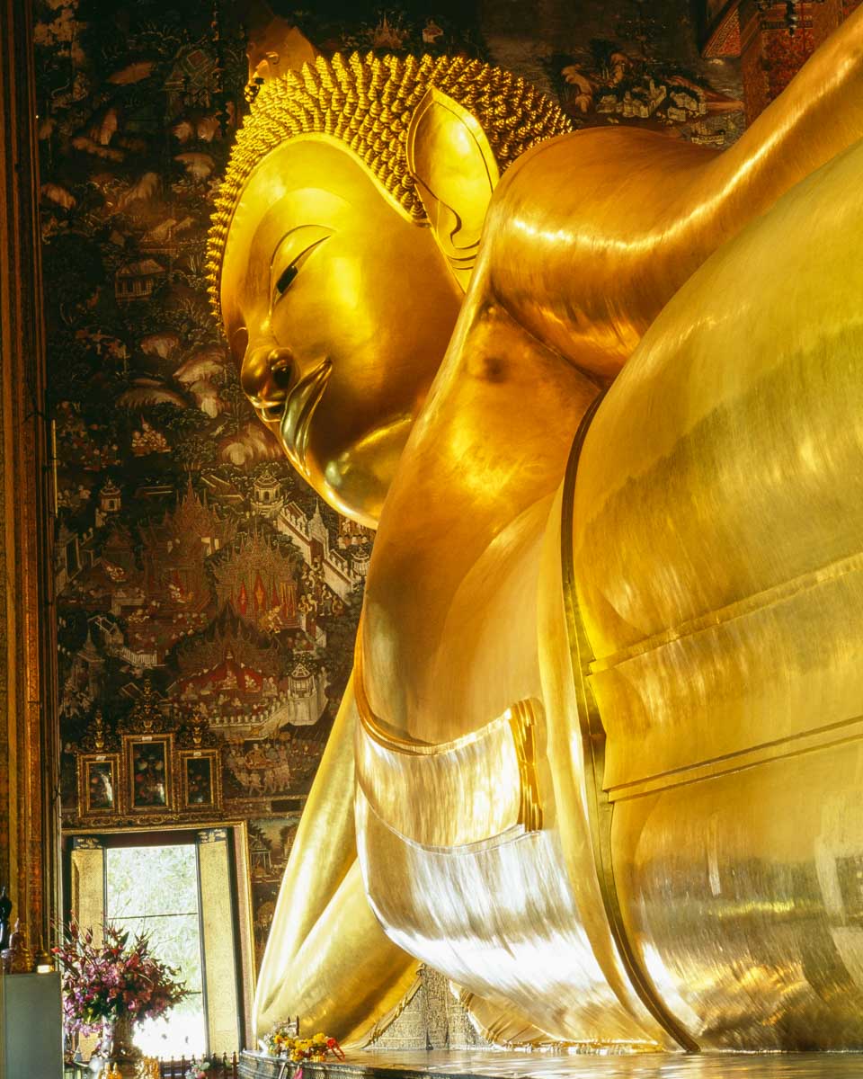 Reclining Buddha in Bangkok Thailand