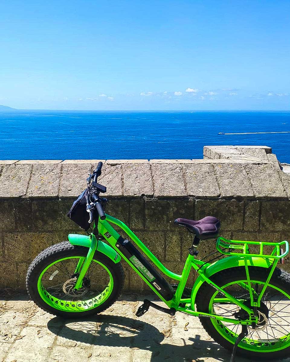 an Ebike in Naples Italy napolebike