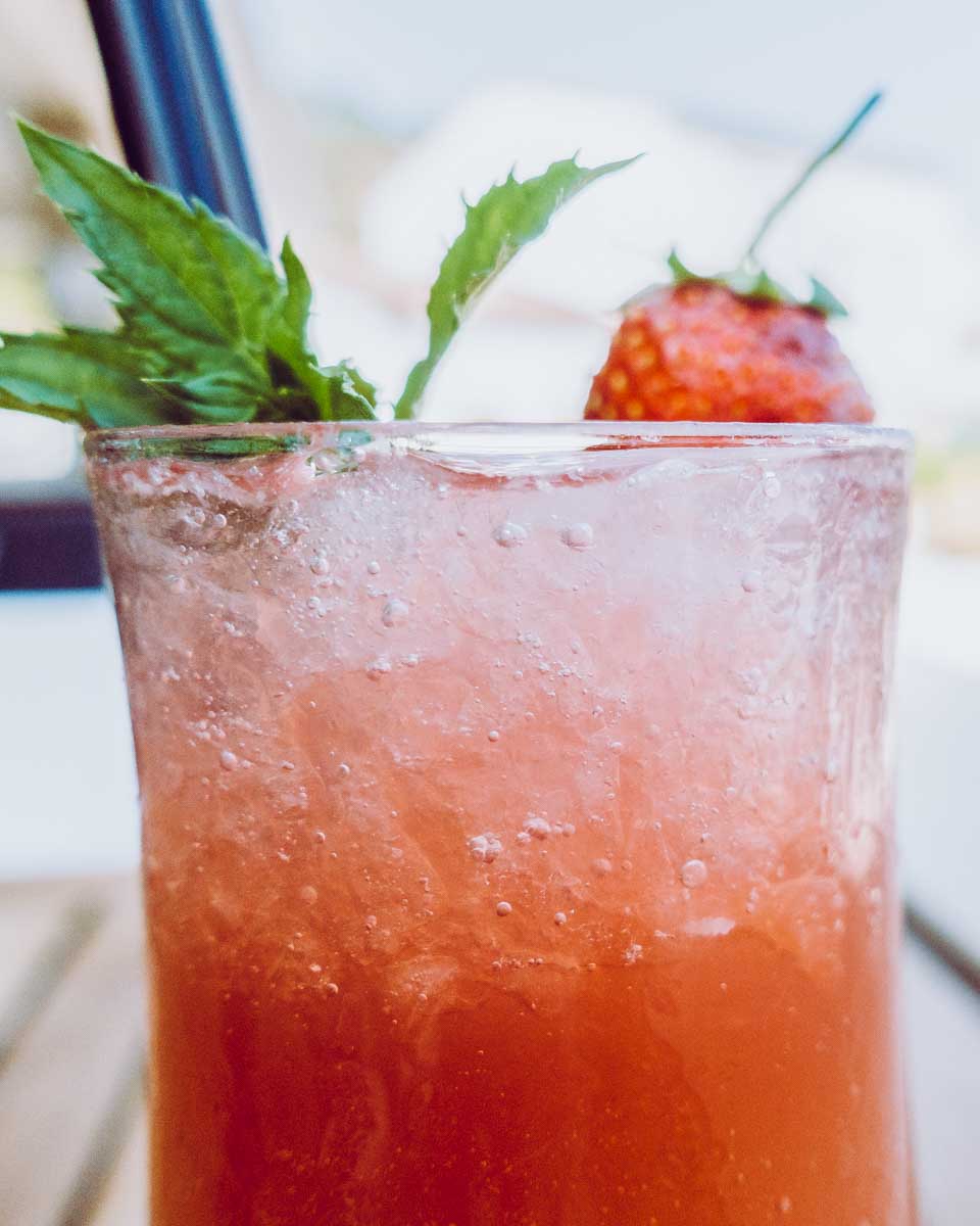 A cocktail on a food tour in little havana Miami Florida