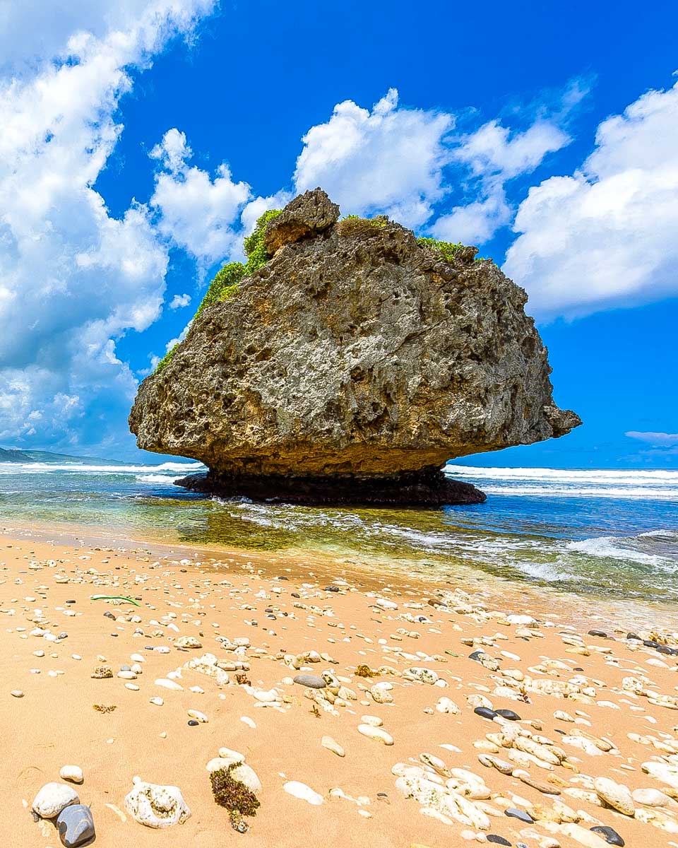 Bathsheba rock formation on a tour from Barbados