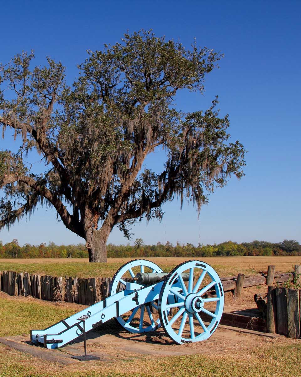 Chalmette Battlefield National Historical Park near New Orleans Louisiana