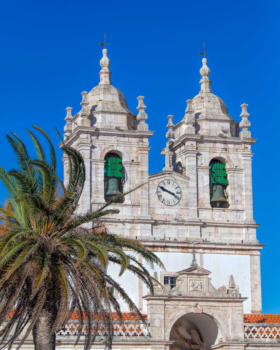 Church of Nossa Senhora da Nazare near Lisbon Portugal