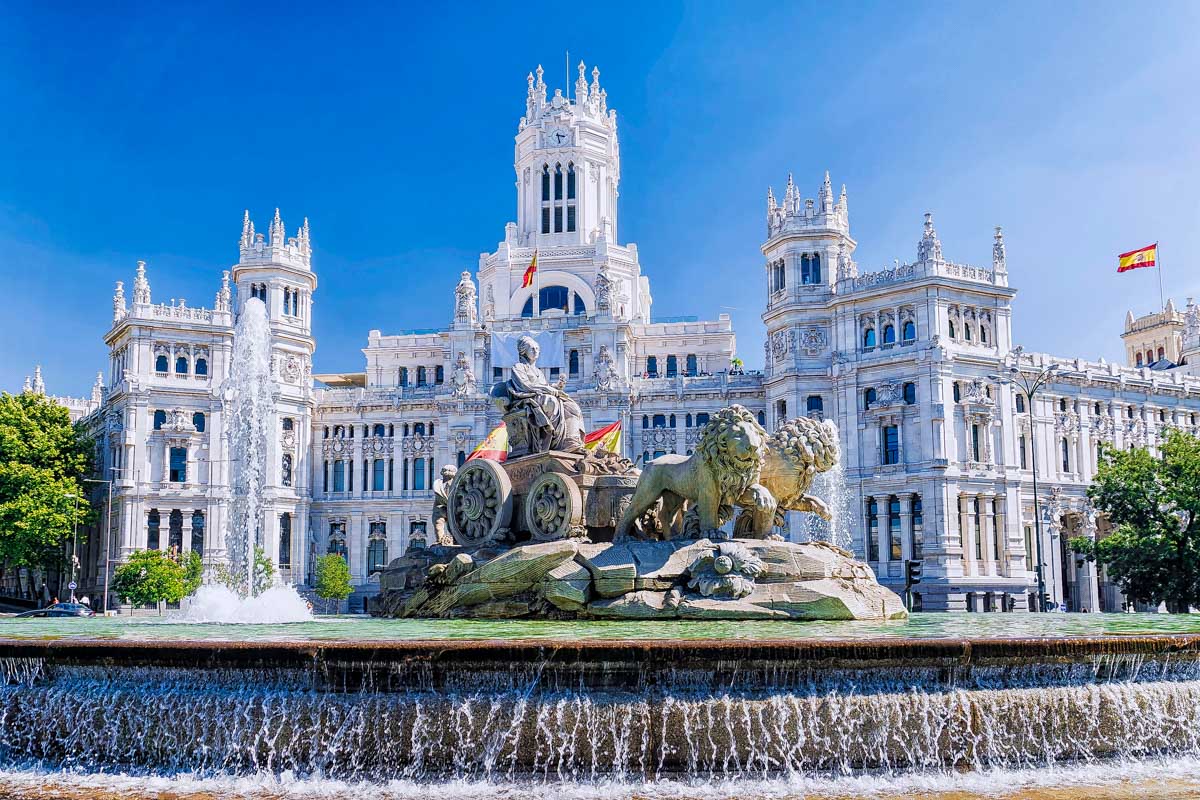 Cybeles Palace Madrid Spain