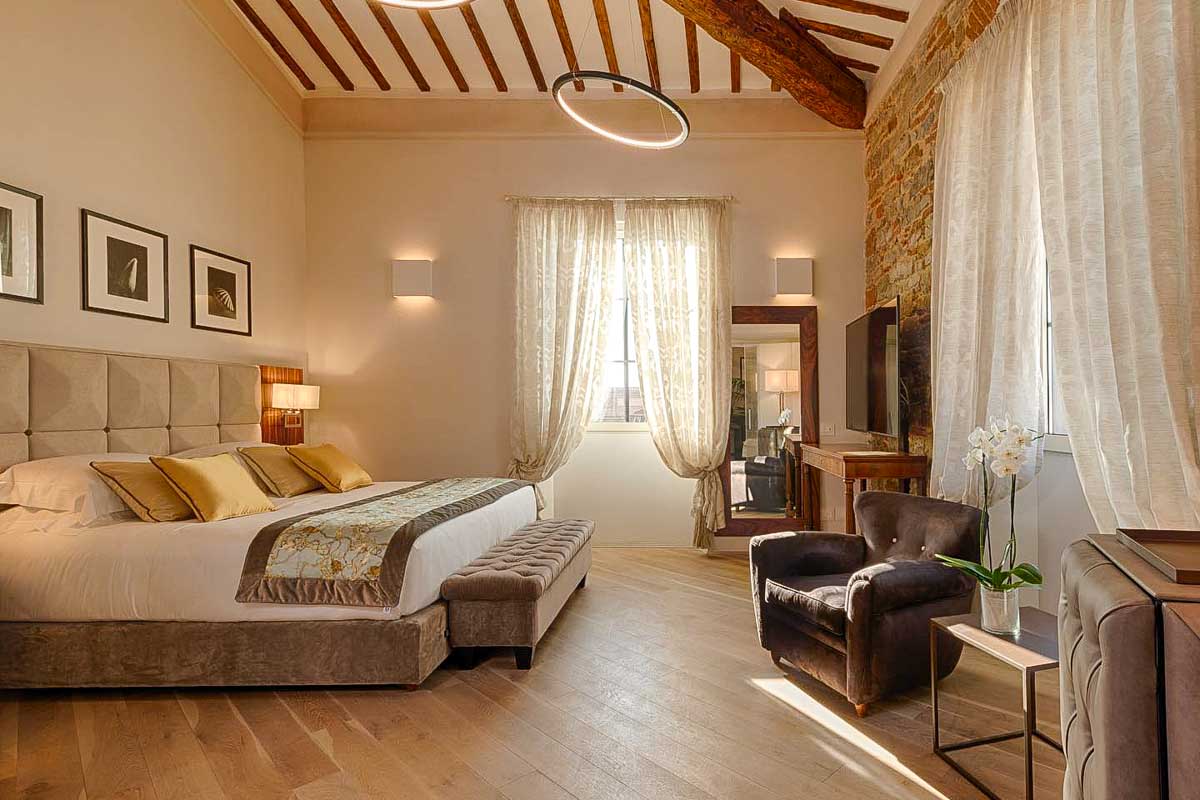 Donati Luxury Tower room in Florence Italy