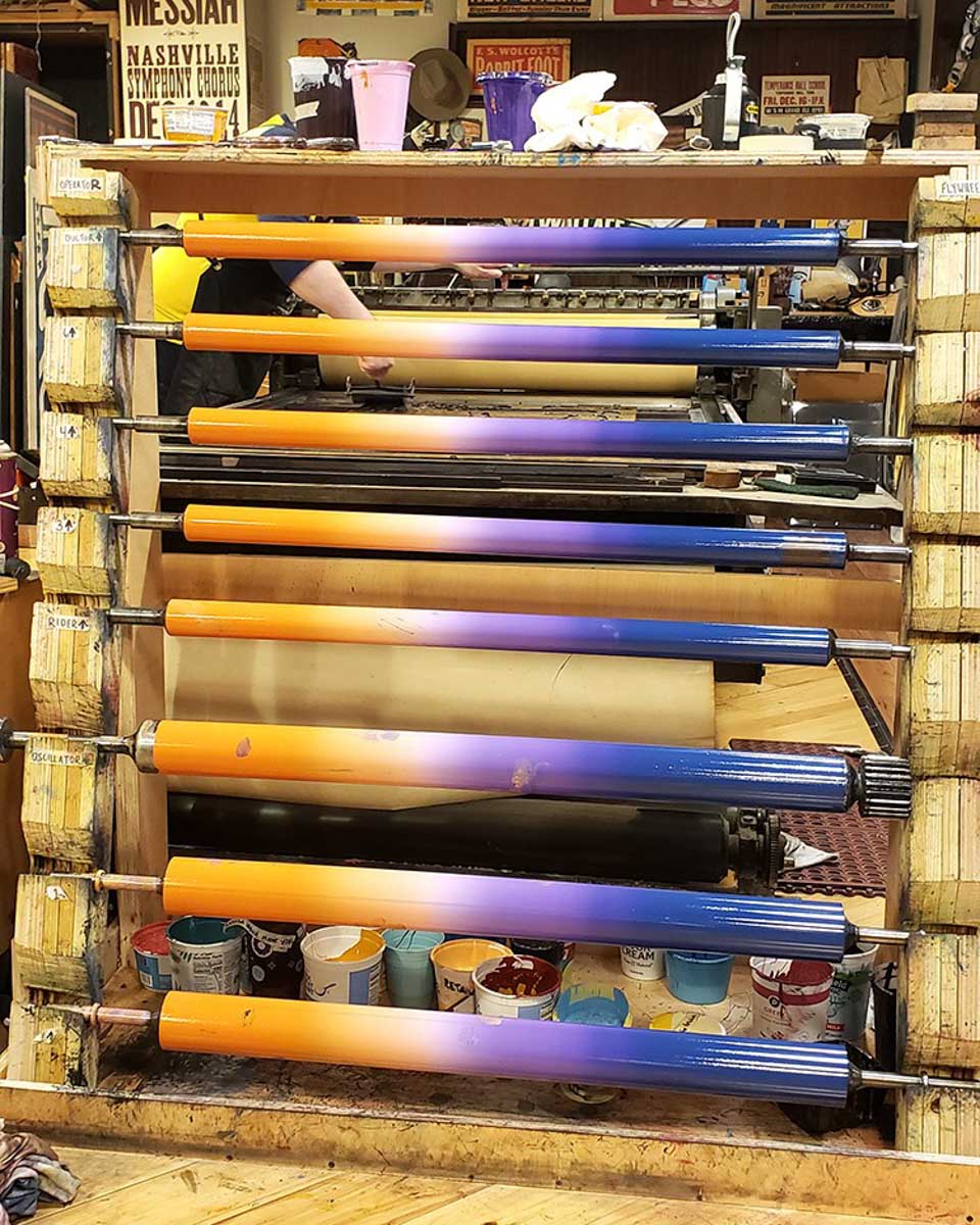 Hatch Show Print in Nashville Tennessee 1