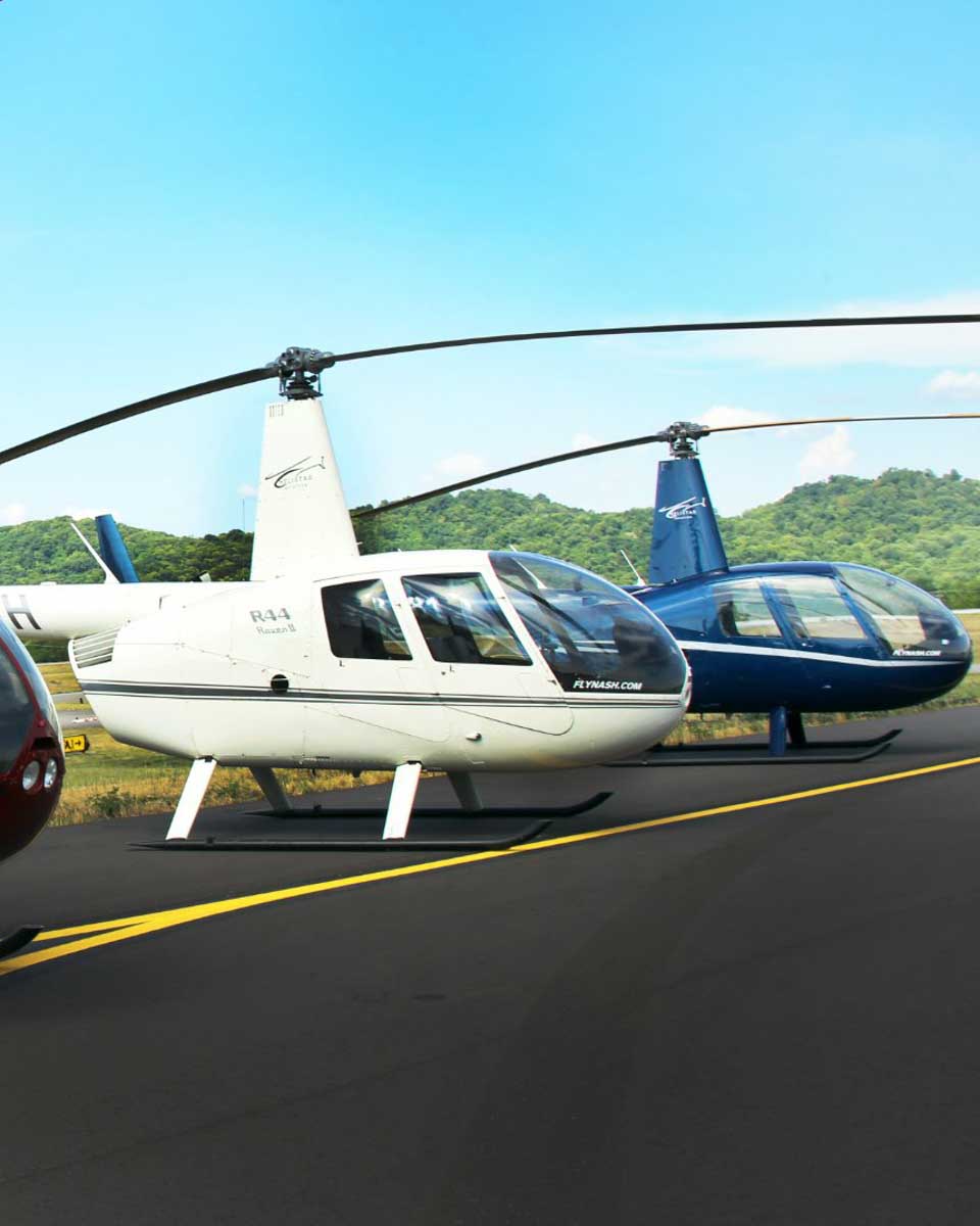 Helistar Aviation helicopter tour in Nashville Tennessee United States