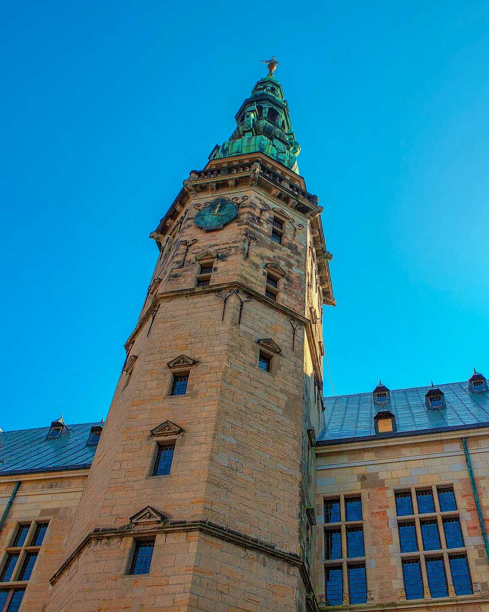 Kronborg Castle in Copenhagen Denmark
