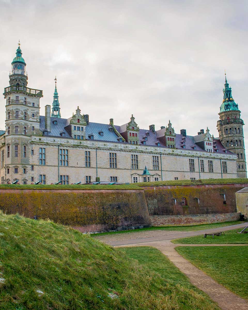 Kronborg Castle near Copenhagen Denmark
