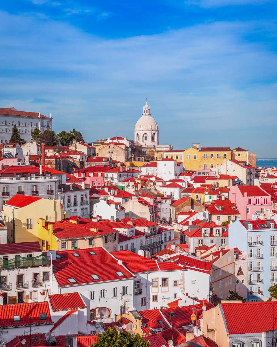 Lisbon Portugal cityscape views