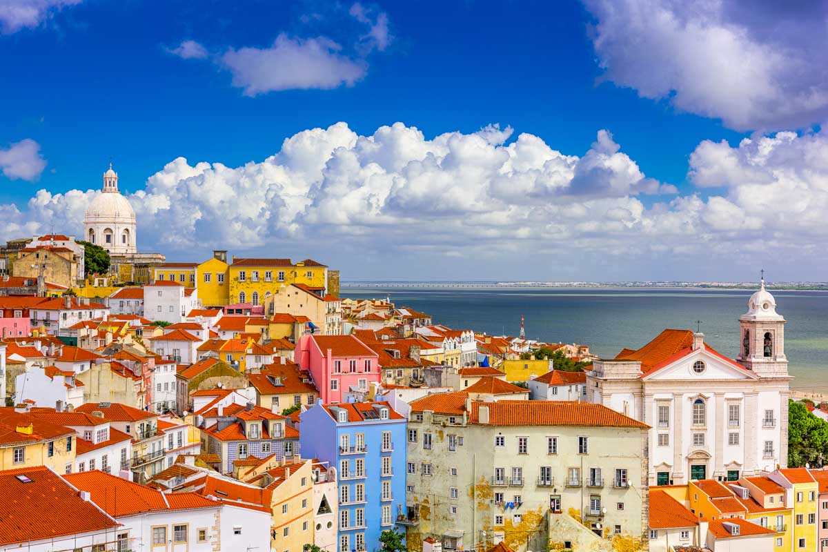 Lisbon Portugal skyline