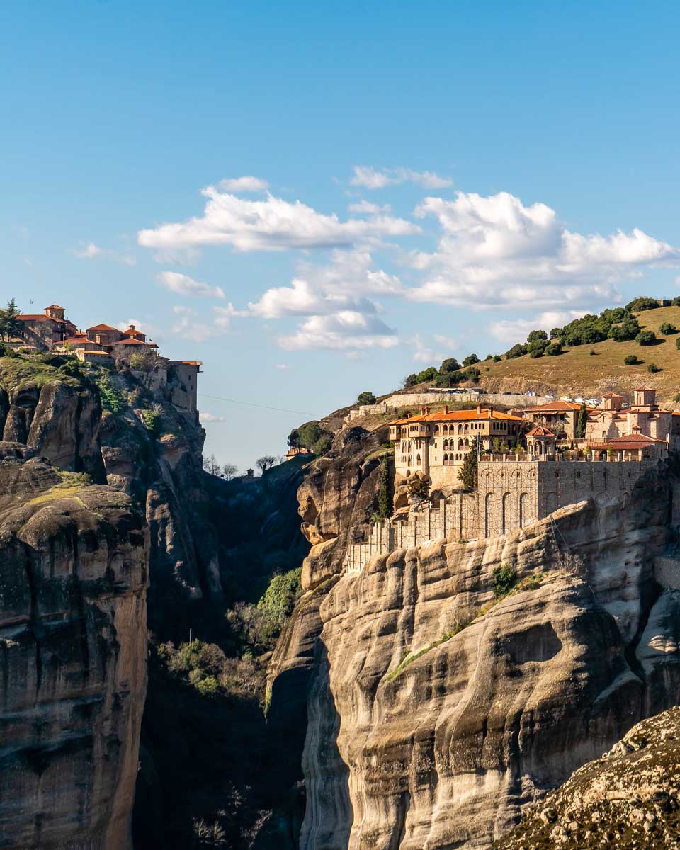 Meteora Monasteries on a tour from Athens Greece
