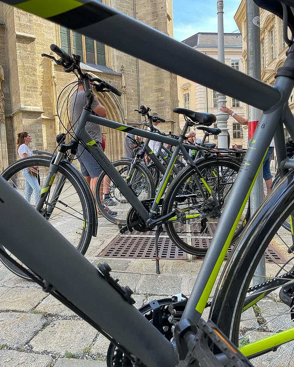 Mijn Wenen Tours bikes in Vienna Austria