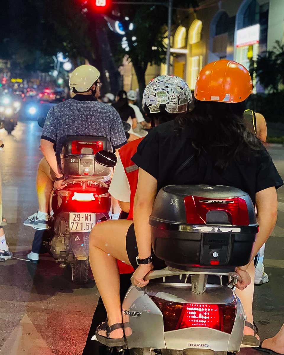 Motorbike City Tours in Hanoi Vietnam
