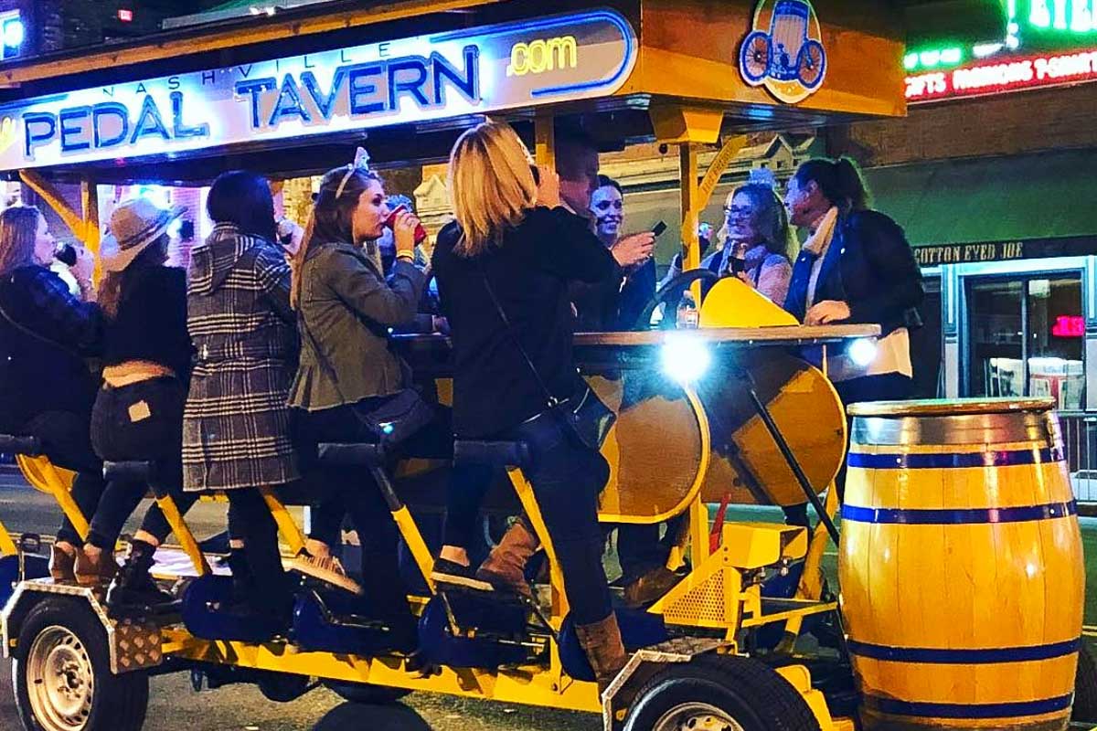 Nashville Pedal Tavern in Nashville Tennessee