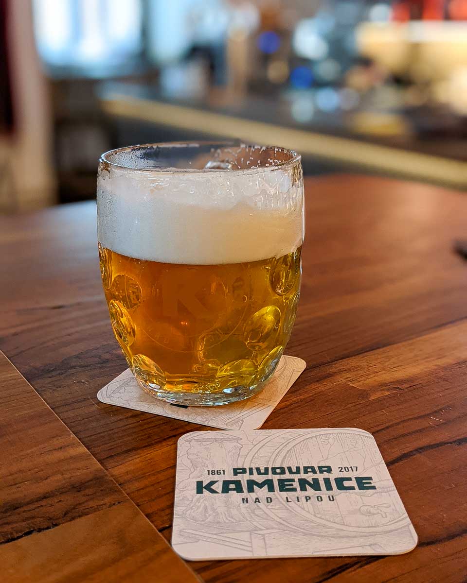 Prague Beer Guide beer in a pub prague czech republic