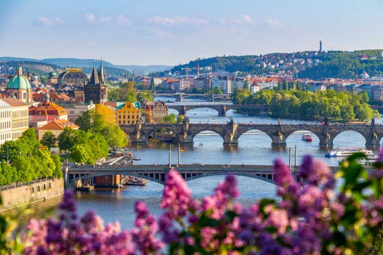 Prague in spring Czech Republic