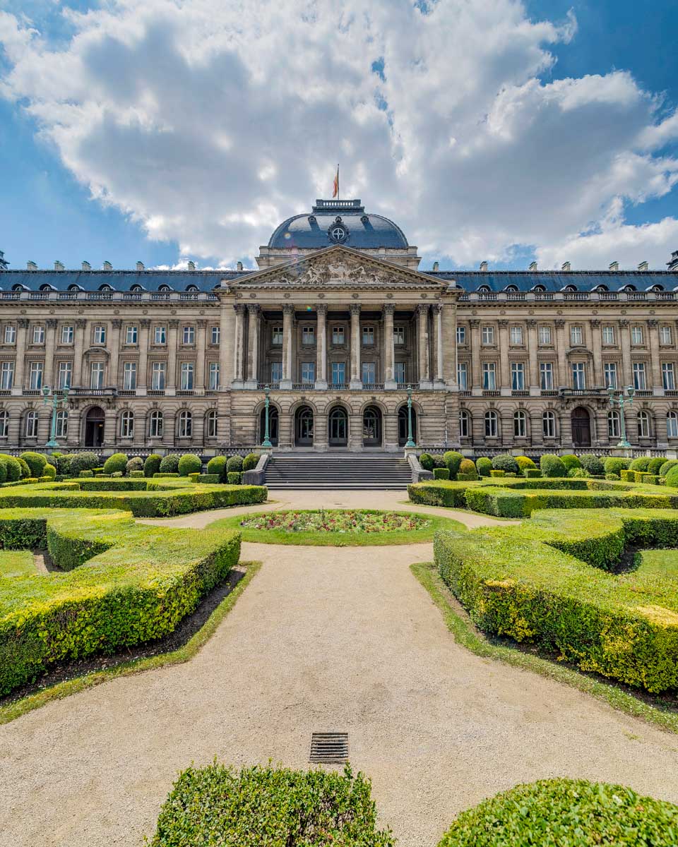 Royal Palace of Brussels Belgium