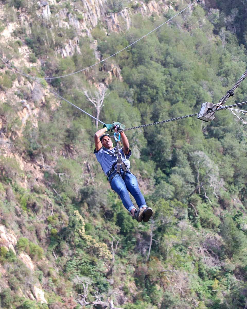 SA Forest Adventures zipline near Table Mountain Cape Town South Africa