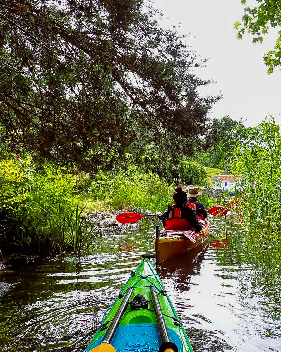 Skärgårdens Kanotcenter Resarö kayaking around the Stockholm Archipelago in Stockholm Sweden
