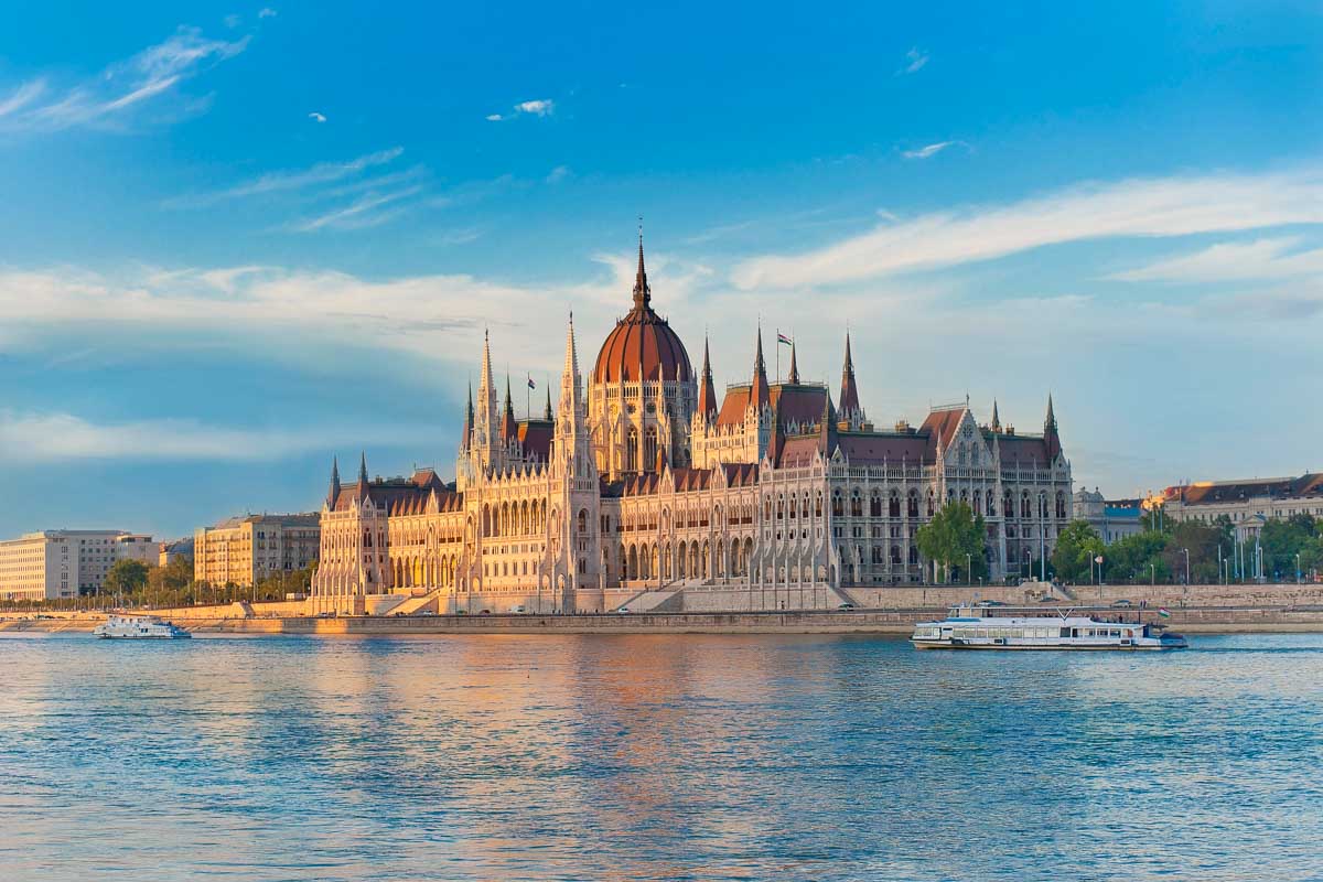 The Parliament in Budapest Hungary