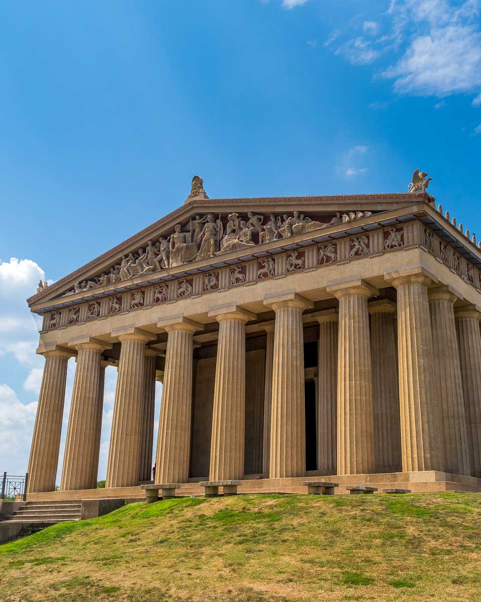 The Parthenon in Nashville Tennessee United States
