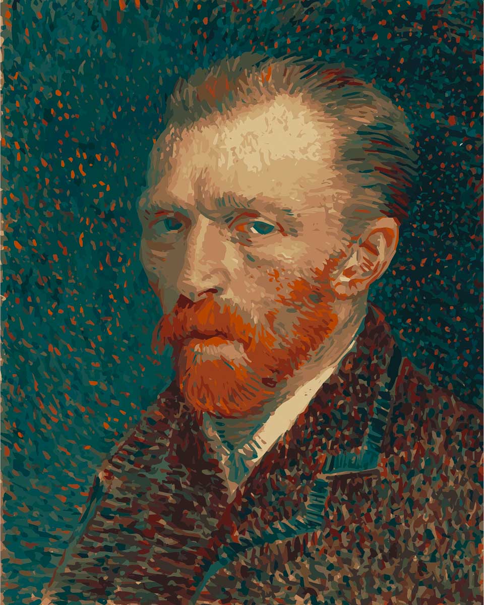 Vincent_van_Gogh Self-Portrait Amsterdam Netherlands